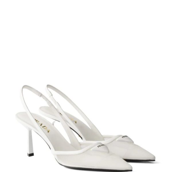 d144744_13079-1.jpg Prada High Heels 75mm White PD072 - Image 1