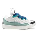 Lanvin Curb Sneaker White Blue LNV002 - Image 2