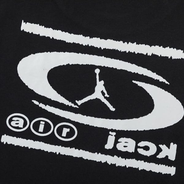 T-shirt Travis Scott x Jordan Black JDN016 - Image 3
