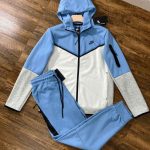 Set Nike Tech Fleece Blue White NK054 - Image 2