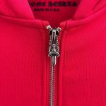 Hoodie Chrome Hearts Pink CH098 - Image 4