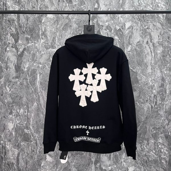 Hoodie Chrome Hearts Black CH099 - Image 2