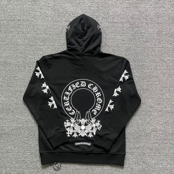 Hoodie Chrome Hearts Black CH100 - Image 2