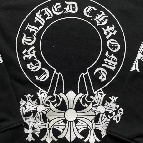 Hoodie Chrome Hearts Black CH100 - Image 5