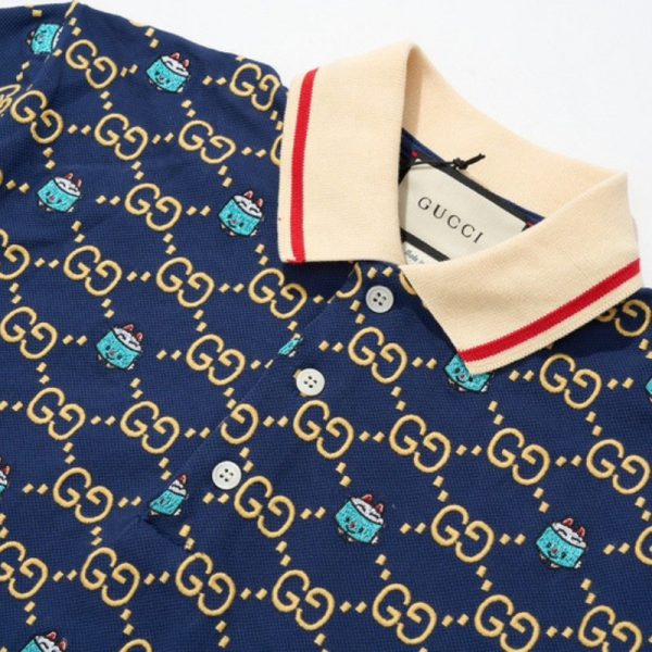 T-shirt Gucci Dark Blue GC173 - Image 3