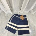 Short Burberry Dark Blue BY046 - Image 2