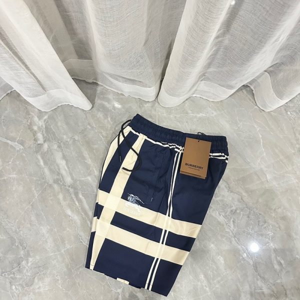 Short Burberry Dark Blue BY046 - Image 3