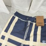 Short Burberry Dark Blue BY046 - Image 5