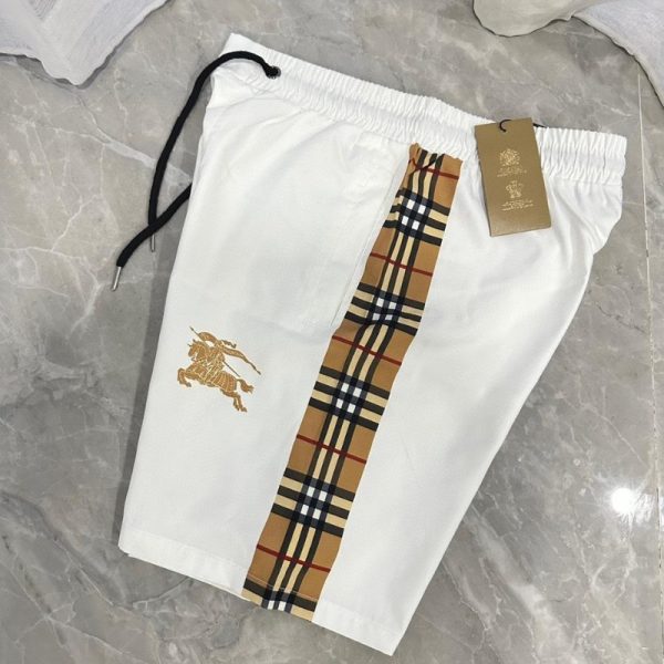 Short Burberry White BY048 - Image 3