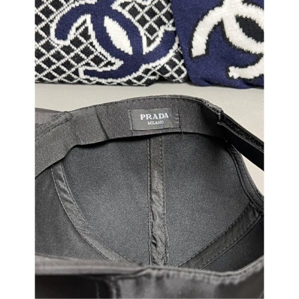 Cap Prada Black PD074 - Image 4