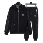 Set Tracksuit Philipp Plein Black PP025