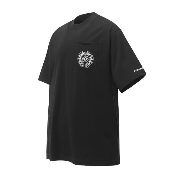 d148075_20813-1.jpg T-Shirt Chrome Hearts Black CH104 - Image 1
