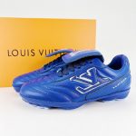 Louis Vuitton Footprint Soccer Shoes Blue LV151