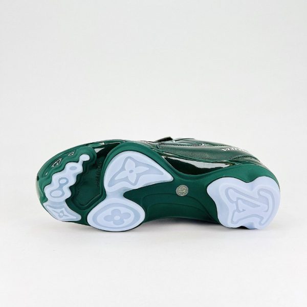 Louis Vuitton Footprint Soccer Shoes Green LV154 - Image 5