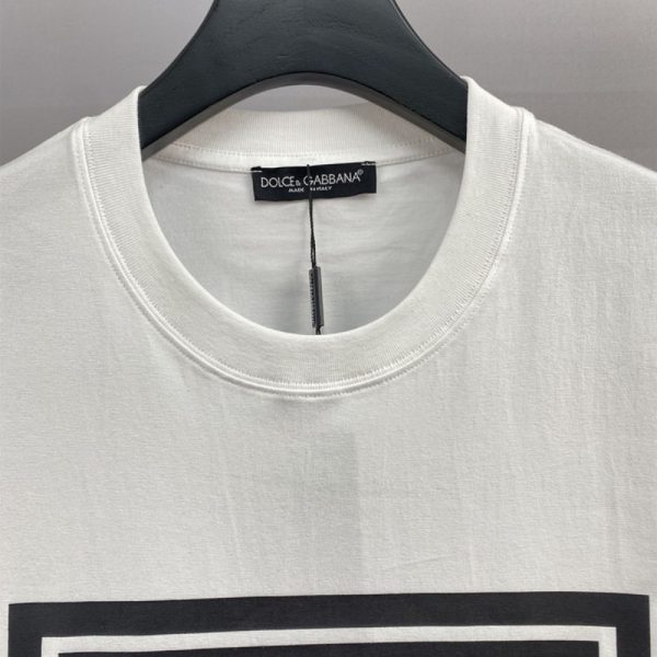T-Shirt Dolce Gabbana Milano Italia DG021 - Image 7