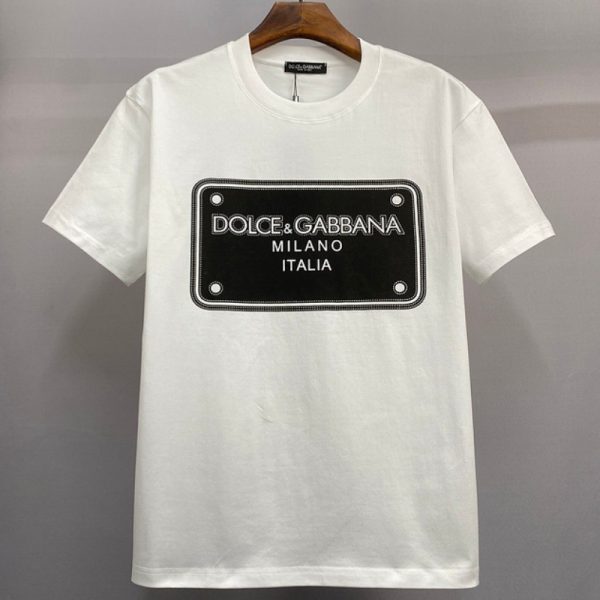 T-Shirt Dolce Gabbana Milano Italia DG023 - Image 4