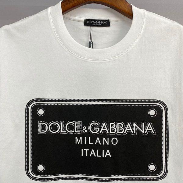 T-Shirt Dolce Gabbana Milano Italia DG023 - Image 5