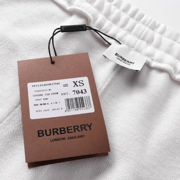 Short Burberry White BY066 - Image 5
