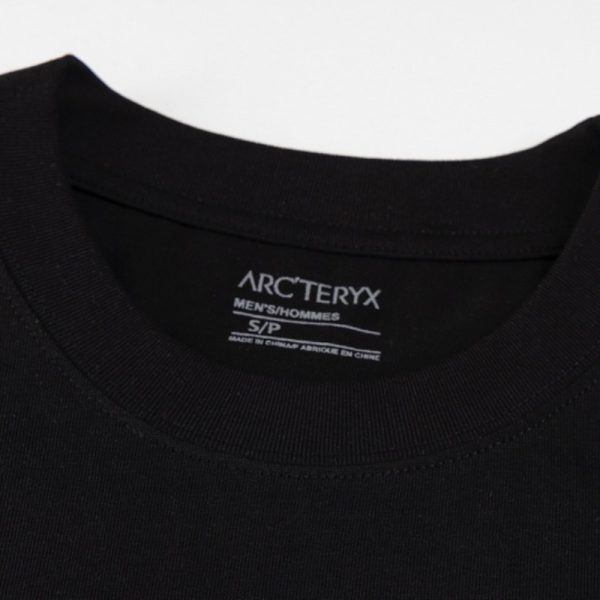 T-shirt Arc’Teryx Oversized Black ATX001 - Image 3