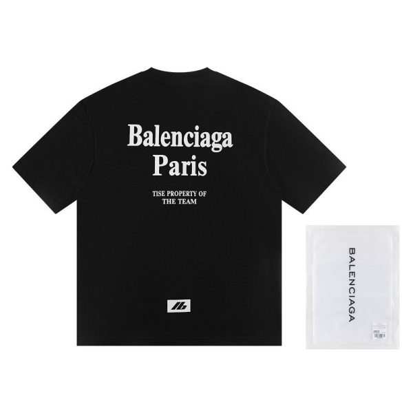 T-shirt Balenciaga Paris BL153 - Image 2