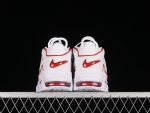 Nike Air More Uptempo White Varsity Red Outline - Image 6