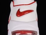 Nike Air More Uptempo White Varsity Red Outline - Image 7