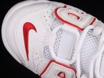 Nike Air More Uptempo White Varsity Red Outline - Image 9
