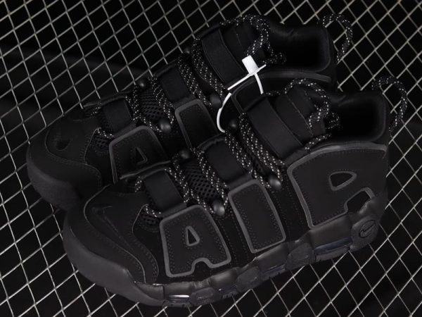 Nike Air More Uptempo Black Reflective (2018) - Image 2