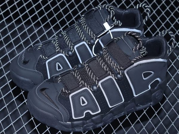 Nike Air More Uptempo Black Reflective (2018) - Image 3