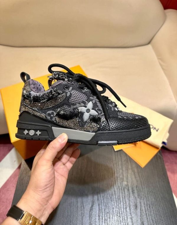 Louis Vuitton Skate Black Swarovski Monogram - Image 2