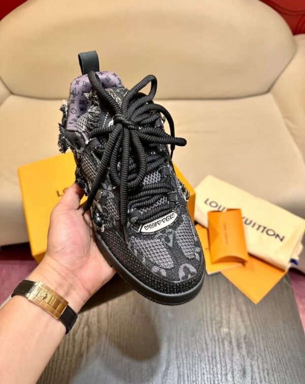 Louis Vuitton Skate Black Swarovski Monogram - Image 7