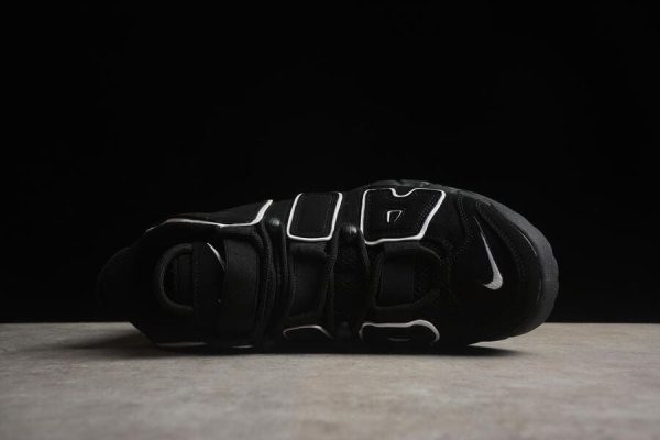 Nike Air More Uptempo Black White - Image 5