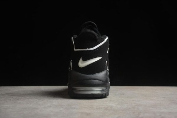 Nike Air More Uptempo Black White - Image 7