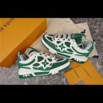 Louis Vuitton LV Skate Sneaker Green White - Image 3