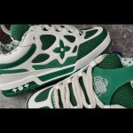 Louis Vuitton LV Skate Sneaker Green White - Image 9