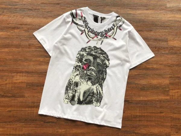 T-shirt Vlone Yams Day Jesus Piece White - Image 2