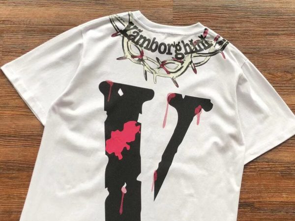 T-shirt Vlone Yams Day Jesus Piece White - Image 4