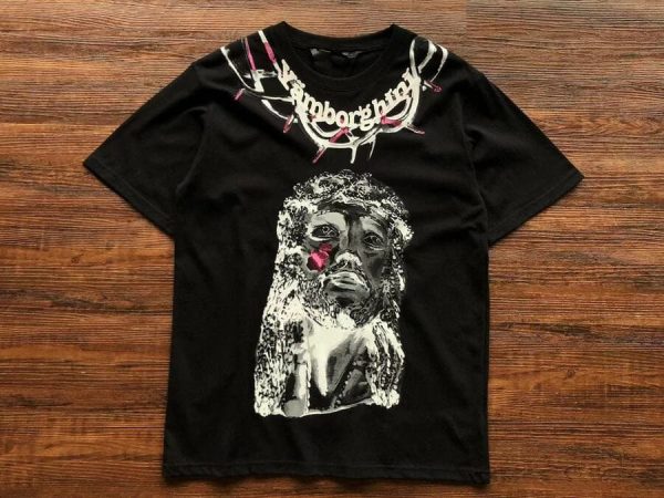 T-shirt Vlone Yams Day Jesus Piece Black - Image 2
