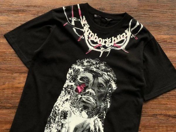 T-shirt Vlone Yams Day Jesus Piece Black - Image 4