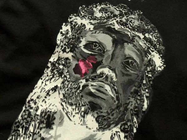 T-shirt Vlone Yams Day Jesus Piece Black - Image 5