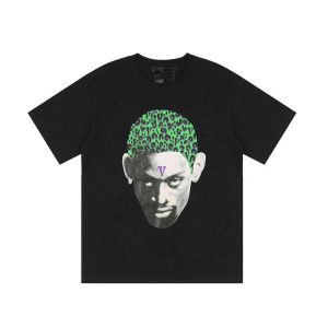 T-shirt Vlone Rodman Cheetah Black