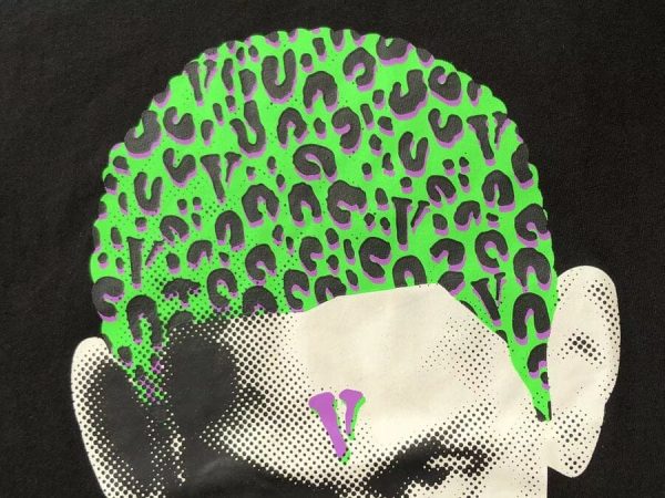 T-shirt Vlone Rodman Cheetah Black - Image 5
