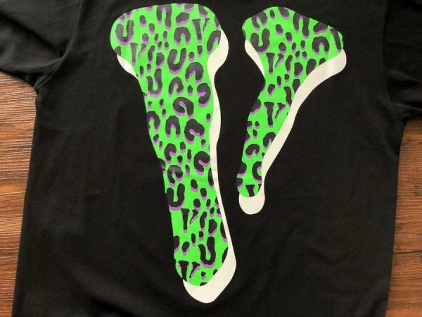 T-shirt Vlone Rodman Cheetah Black - Image 6