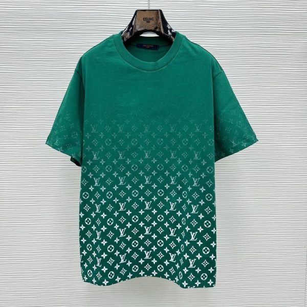 T-shirt Louis Vuitton LVSE Monogram Gradient Green - Image 2