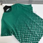 T-shirt Louis Vuitton LVSE Monogram Gradient Green - Image 3