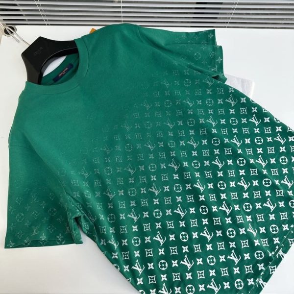 T-shirt Louis Vuitton LVSE Monogram Gradient Green - Image 3
