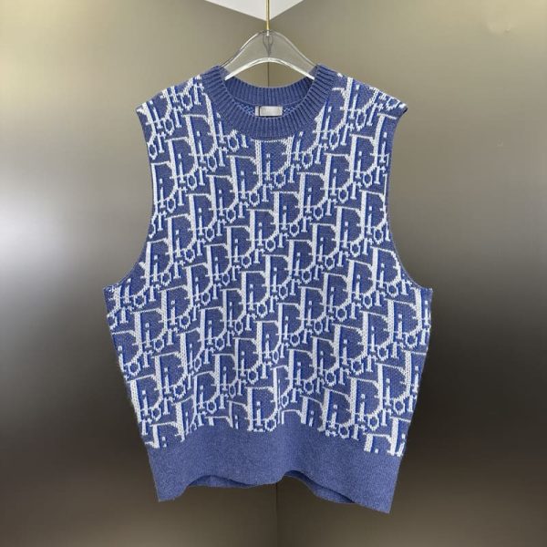 Dior Oblique Sleeveless Sweater - Image 2