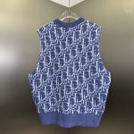 Dior Oblique Sleeveless Sweater - Image 4