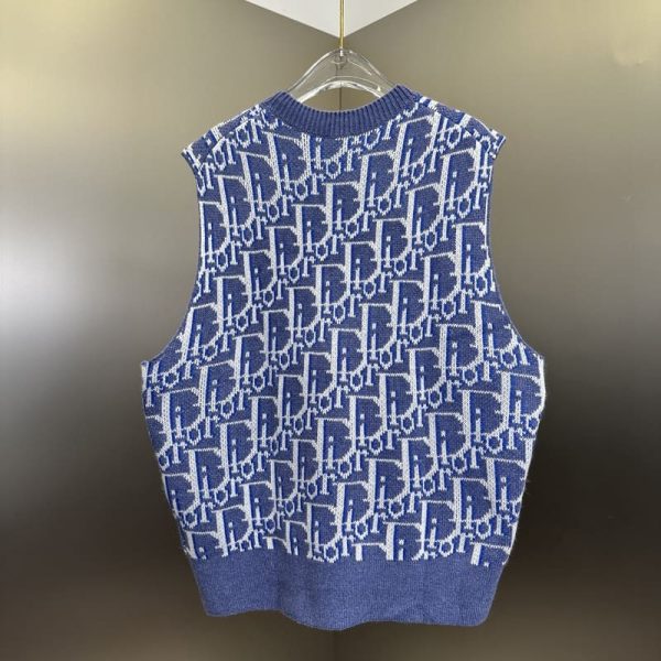 Dior Oblique Sleeveless Sweater - Image 4
