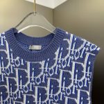 Dior Oblique Sleeveless Sweater - Image 6